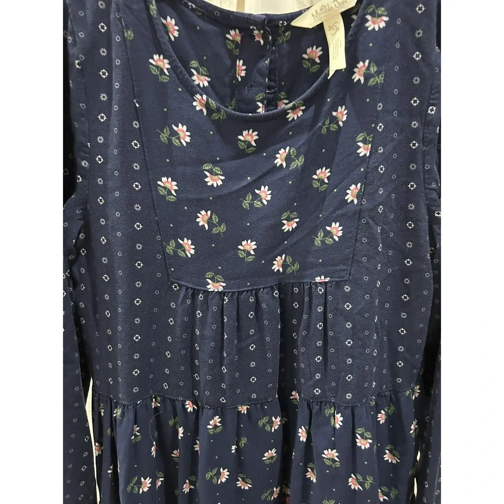 Matilda Jane Dream Chasers Twirl in‎ Floral Dress Girls Size 12 EUC Mommy & Me
